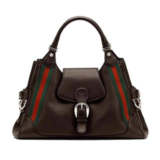 Brun Gucci Sacs A Bandoulière Détail Signature Web Rabais en ligne